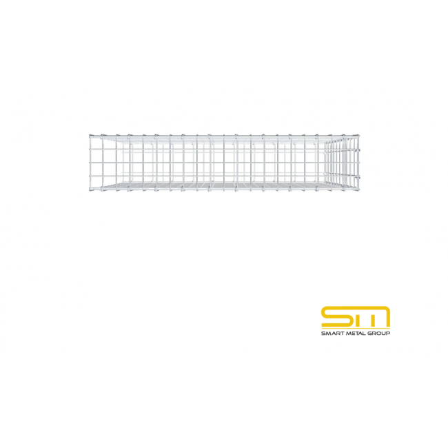 Габион коробчатый сварной 100х100х20см ф4 50х100мм Габион коробчатый сварной 100х100х20см ф4 50х100мм