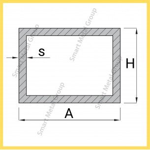 Αλουμινένιο Προφίλ (Κουτί) 80x40x2.0 – 6 μέτρα Αλουμινένιο Προφίλ (Κουτί) 80x40x2.0 – 6 μέτρα