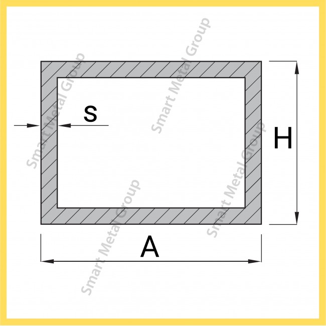Алуминиев профил (кутия) 15х15х1.5