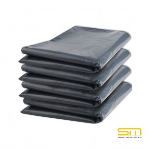 Полиетиленов чувал 60*90см/100микрона, черен - 100 бр.