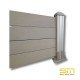 Stâlp din aluminiu pentru sistem de gard WPC – 210 cm Stâlp din aluminiu pentru sistem de gard WPC – 210 cm