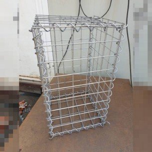 Διακοσμητικό Μίνι Γκαμπιόν 25x25x50εκ Ø4mm 50x50mm Διακοσμητικό Μίνι Γκαμπιόν 25x25x50εκ Ø4mm 50x50mm
