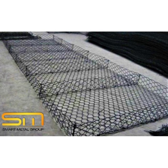 Knitted gabions mattress 400х200х30cm. ф3 80х100mm