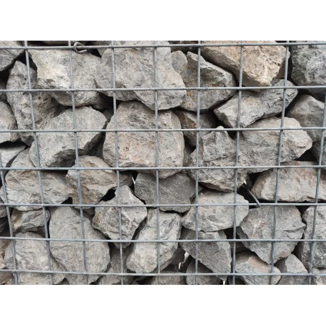 Filling for gabions Gray stone fraction 80 120 per cube