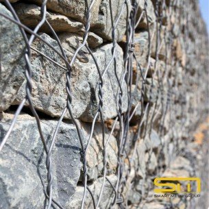 Geflochtener Gabion 150x100x100cm Geflochtener Gabion 150x100x100cm