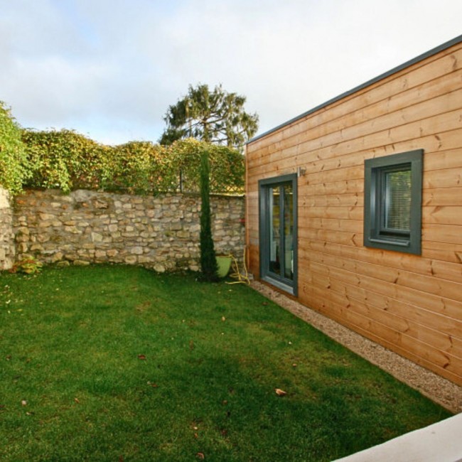 One-storey wooden house