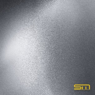 Edelstahl - schwarz, spiegelnd