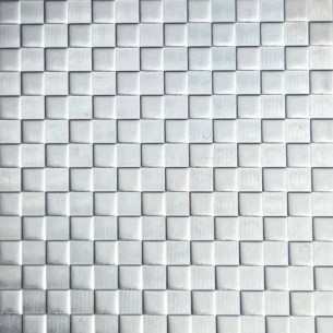 Edelstahlblech - quadratisch