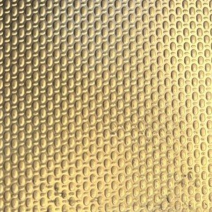 Edelstahlblech - Knospen, Punkte, goldene leinen 25 - ti gold Edelstahlblech - Knospen, Punkte, goldene leinen 25 - ti gold