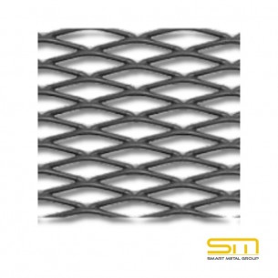 Разтеглена/просечена ламарина за стъпала - растер 43х20 мм, дебелина 5 мм