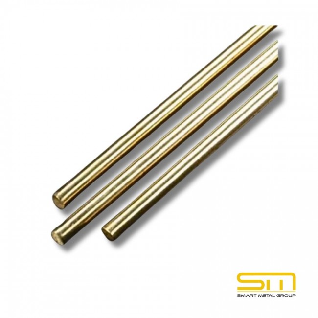Bară din alamă Ø2 mm (CuZn39Pb3) Bară din alamă Ø2 mm (CuZn39Pb3)