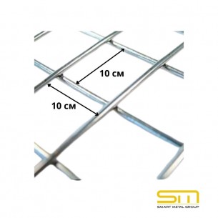 Заварено поцинковано пано 1050х2050мм, Ф3.9, клетка 100х100 мм