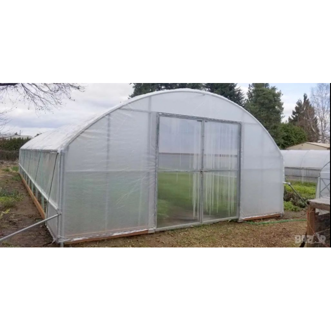 Galvanized Greenhouses with Professional Film