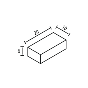 Паве тип Холандия 20х10х6 см Паве тип Холандия 20х10х6 см