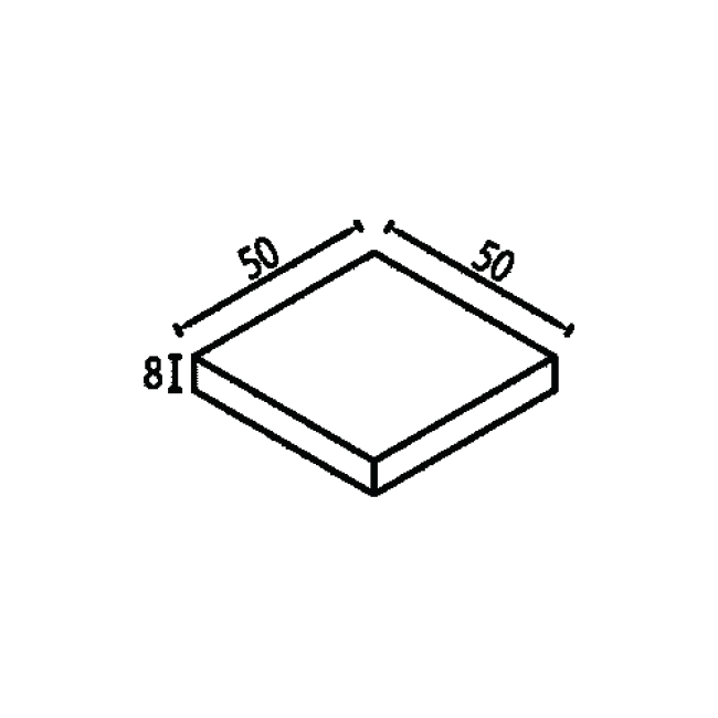 Паве тип Квадрат 50х50х8 см