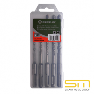 Комплект свредла SDS PLUS 5БР Status