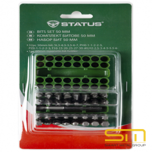 Комплект битове 50 мм Status Комплект битове 50 мм Status