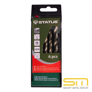 СВЕРЛО ПО МЕТАЛЛУ HSS+TIN STATUS СВЕРЛО ПО МЕТАЛЛУ HSS+TIN STATUS