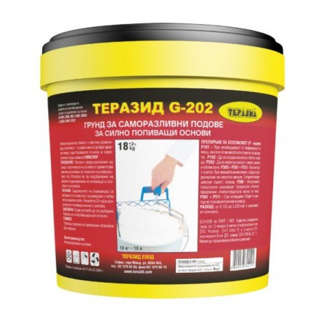 Terazid G-202 – primer for self-levelling floors 5kg.