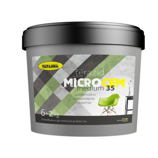 Micro Cem - an innovative design coating medium 35