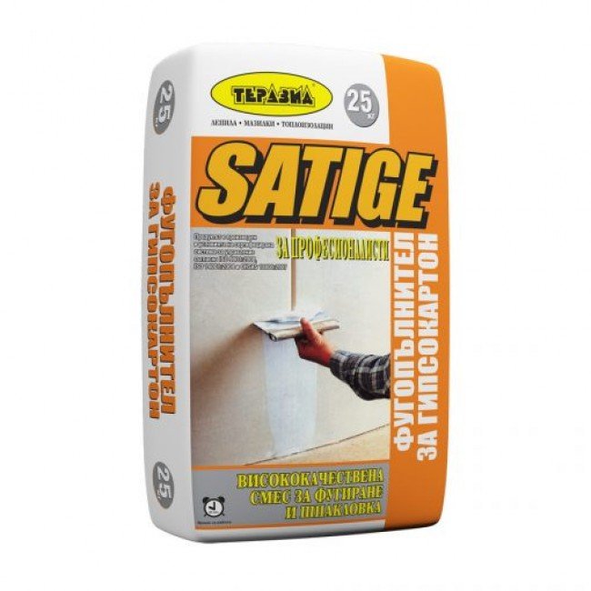 SATIGE plasterboard joint 25kg.