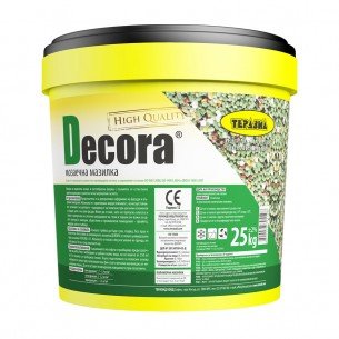 Decora – декоративна мозаечна мазилка 10кг. Decora – декоративна мозаечна мазилка 10кг.