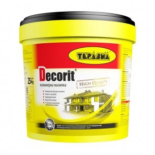 Decorit – готова пастообразна полимерна мазилка B Decorit – готова пастообразна полимерна мазилка B
