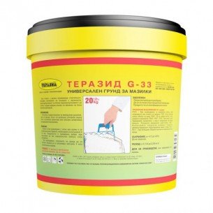 Terazid G-33 – universal primer for decorative facade plasters 1,4kg.