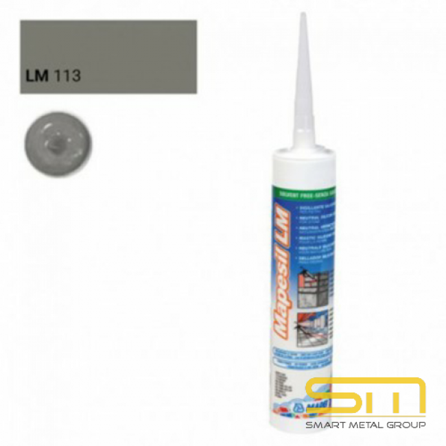 СИЛИКОН НЕУТРАЛЕН MAPESIL LM 113, CEMENT GREY /ЦИМЕНТОВО СИВ - 310 ML