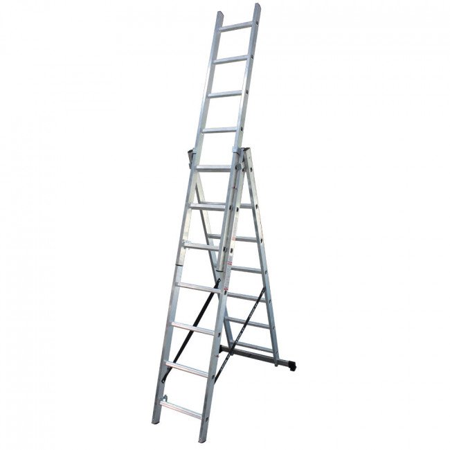 Професионални алуминиеви стълби-трираменни хоби