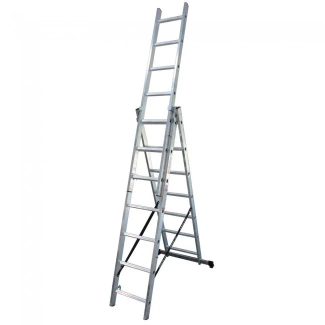 Professional aluminum stairs - three-shoulder hobby