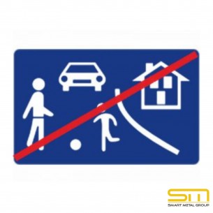 Д16 – Край на жилищна зона