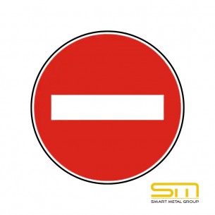 Пътен знак В1 – „Забранено е влизането на превозни средства“: