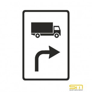 Road Sign J5 – “Advance Direction Indicator for Specified Vehicle Types”