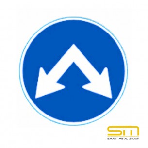 Г11 – Преминаване отдясно или отляво на знака