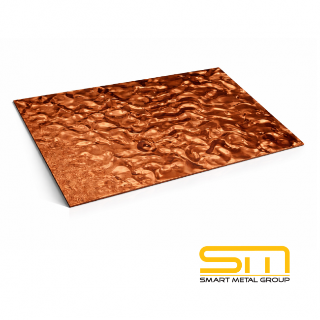Stainless Decorative Sheet – Bronze 1000 × 2000 × 0.8 mm | AISI 304