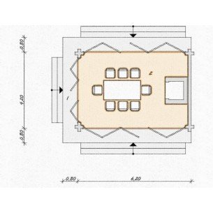 Беседка модел  11