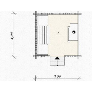 Беседка модел 9