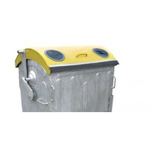 Контейнер тип Бобър: жълт