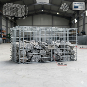 Electrowelded Gabion 100x50x50cm f3 50x50mm