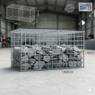 Electrowelded Gabion 200х100х100cm Ø3 50х50mm