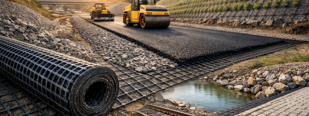 Пътна геомрежа – надеждно решение за укрепване и дълготрайно строителство