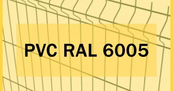 3D Green fence panels with PVC coating RAL6005