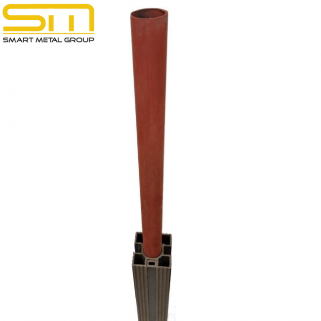 Metallpfosten für WPC-Zaun