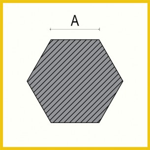 Шестостени калибровани от конструкционна стомана S14 Шестостени калибровани от конструкционна стомана S14