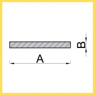 Pirinç ray 20 x 3 x 3000 mm Pirinç ray 20 x 3 x 3000 mm