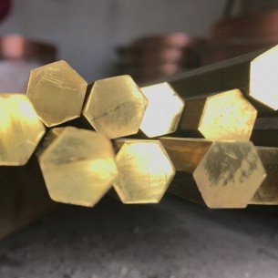 Месингов шестостенен плътен профил 36 mm Месингов шестостенен плътен профил 36 mm