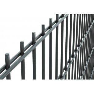 Γαλβανισμένο διπλό πάνελ φράχτη 2D 8/6/8 163x250 cm Γαλβανισμένο διπλό πάνελ φράχτη 2D 8/6/8 163x250 cm