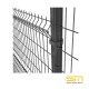 Оградно пано 3D PVC RAL7016 150х250см (око 50х150мм) Ф4.3 Оградно пано 3D PVC RAL7016 150х250см (око 50х150мм) Ф4.3