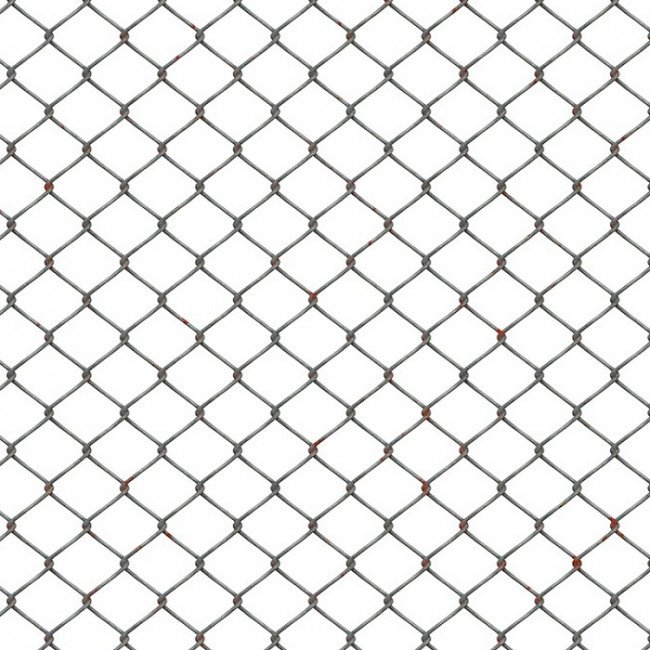 Оградна плетена мрежа поцинкована височина 1.00м руло 10м (око 55х55мм ) Ф1.9